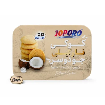 کوکی جو دوسر رژیمی پروتئینه نارگیلی (بدون شکر)